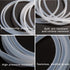 5/16" 1/2" (26.25 Quickun Silicone Tubing, ID x OD High Temp Food Grade Tube Pure Silicone Hose Line Tube for Home