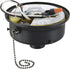 Aspen Creative 22104-01-1, 4-1/2" 5" 1-3/4" Flush Mount Ceiling Fixture Shade Holder Kit with On/Off Pull Chain Switch
