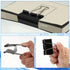 Jetec 200 Pcs Extra Large Binder Clips, 2 Inch Metal Paper Clips for Office Supplies