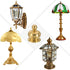 PATIKIL 18 22mm 3 Set x Lamp Finials Caps Knob, Solid Brass Lamp Shade Top Decoration Screw Cap Nuts with Brass