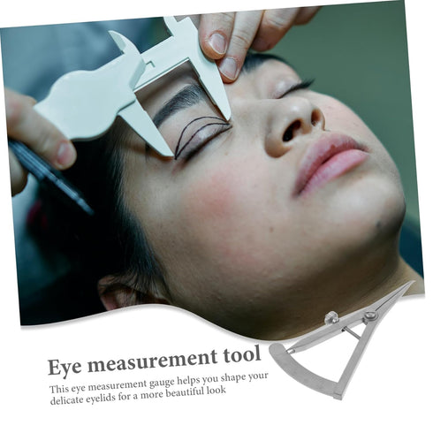 Orbital Measuring Device, Eyelid Measuring Ruler, Eyebrow Caliper Tools for Dental Brow Mapping