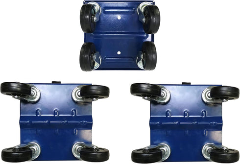 Shepherd Hardware 9298 Snowmobile Dolly Set, 1000-lb Load Capacity, Blue
