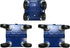 Shepherd Hardware 9298 Snowmobile Dolly Set, 1000-lb Load Capacity, Blue