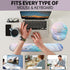 Ergonomic Mouse Pad Wrist Support, Memory Foam Keyboard Wrist Pad & Gel Wrist Rest Set for Easy Typing & Pain Relief