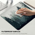 Monochromatic Forest Landscape Digital Art Mouse Pad - Serene Pine Tree Design for Computers Laptop