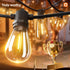 25FT Bulbs, Commercial addlon LED Outdoor String Lights with Edison Shatterproof Heavy-Duty and Weatherproof Strand
