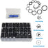 1280 Pcs Rubber O-Ring Assortment Kit with Pick and Hook Set for Pressure Washer Faucet Plumbing (OD 6mm-28mm)
