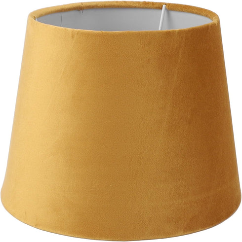 Alomejor Velvet Conical Fabric Lampshade Soft Luxury Decorative Replacement Shade for Table