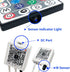 44 24V KEXU Key RGB LED Strip Lights IR Remote Control, Remote Receiver for RGB LED Light Strip, Power Adapter for LED