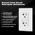 ELECTECK 2 Pack GFCI Outlets 20 Amp, Non-Tamper Resistant, Decor GFI Receptacles with LED Indicator