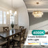 G9 Bulb, 4000K G9 Bulbs 4W, 40W Non-dimmable, 400 T4 6 Pack DiCUNO LED Natural White, LED Light Equivalent to Halogen