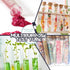 HNYYZL 25Pcs Clear Plastic Test Tubes with Cork Stoppers, 15x100mm 10ml for Jewelry, Seed Beads, Liquid Storage