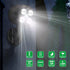 Motion Sensor Outdoor Lights, Battery Operated 600LM Motion Detector Lights for Outside, Black (1 Pack)