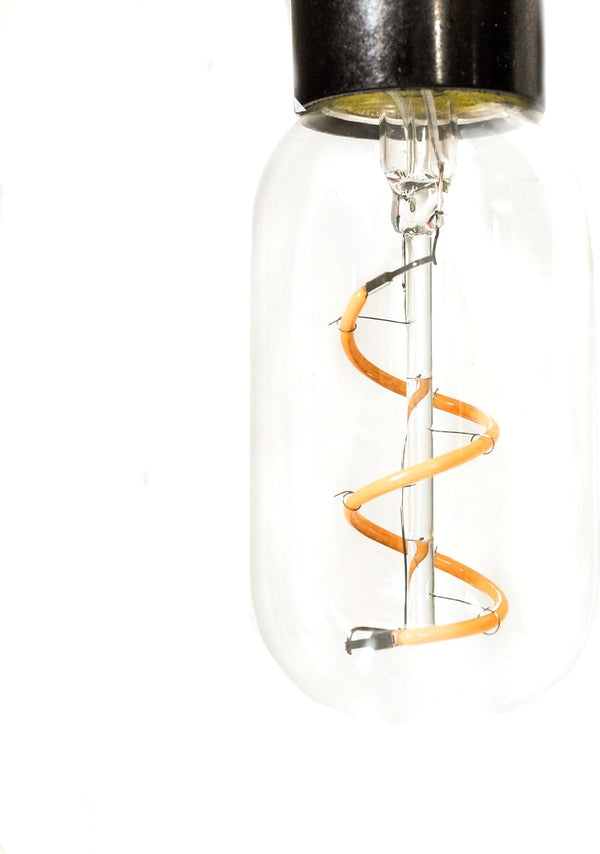 Hometown Evolution, Inc. LED T45 Spiral Filament 3 Watt Light Bulb with