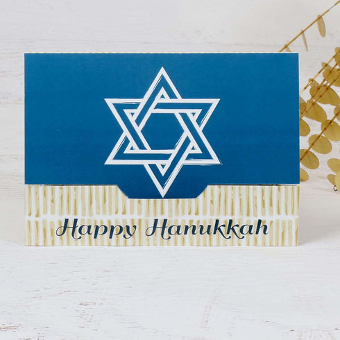 Set 8 Big Dot of Happiness Happy Hanukkah - Chanukah Money and Gift Card Holders