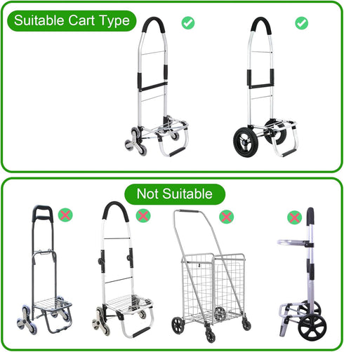 Bornfornice 13inx9.5inx21.6in Replacement Bag for Grocery Cart/Shopping Cart - Waterproof Trolley Bags, for Aluminium