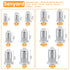 Senyard 300 M3 M4 M5 M6 M8 M10 M12#8-32#10-24 1/4"-20 5/16"-18 3/8"-16 Metric & SAE Rivet Nuts Assortment kit, Pcs