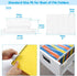 File Folder Tabs, Paxcoo 50 Sets Hanging File Folder Labels and Inserts
