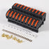 30PCS 3pcs 3pcs 30pcs 28-12AWG DIN Rail Terminal Blocks Kit, Universal Compact Wire Wiring Connector with Marker Strip