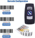 Symcode 1D Laser Bluetooth Barcode Scanner, 3-in-1 Wireless & Wired Portable Handheld Reader for Library, Warehouse,