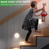 Mlambert 4 Pack Closet Motion Sensor LED Night Light, Cordless Battery-Powered Stick-on Magnet Lights, Safe Lighting