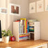 IUSEIT Counter Desktop Shelf Organizer, Adjustable Wood Office Storage Rack, Display Small Bookshelf