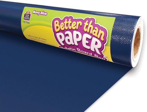 Teacher Created Resources Better Than Paper Bulletin Board Roll Navy Blue