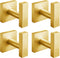 Towel Hooks for Bathrooms, Brushed Gold Towel Hook for Kitchen Bathroom, SUS304