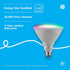 Bulb, PAR38 (1 Pack) GE Lighting CYNC Smart LED Light Color Changing Lights, Bluetooth and Wi-Fi Lights, Works
