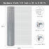 1/2 inch 24 50 19 Thinkahead Hardware Cloth X ft Gauge, Galvanized Wire Mesh Roll, Welded Wire Fencing, Hardware Cloth