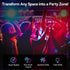 MOONDKIST 32 18 8 Smart RGB Rhythm Light Bar with LEDs, Music Atmosphere Rhythm Light with Colors & Dynamic Modes, USB