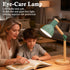 CWTRAY 3 Desk Lamp, LED Desk Lamps for Home Office, Eye-Caring Desk Light, Color Modes Reading Light, Wood Table Lamps