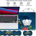 Ergonomic Keyboard Wrist Rest and Mouse Pad Wrist Rest Set, Large XXL Gaming Mousepad 31.5"x11.8", Sea Turtle