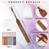 Qilery Employee Appreciation Gifts Set, Mini Notebook, Ballpoint Pen, Leather Bookmark, Thank You Gift for Teacher Staff