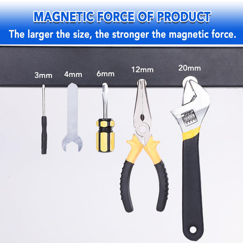 TRYMAG Rare Earth Magnets 330Pcs, Small Strong Magnets in 5 Sizes for Whiteboard, Refrigerator, DIY Crafts