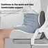 Celinva Tailbone, (1, Orthopedic Cushion for Office Chair and Car, Memory Foam Seat Cushion with Lumbar Support Pillow