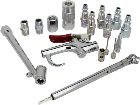 EXELAIR by Milton EX0317BKIT - 17-Piece Blow Gun & Air Accessory Kit