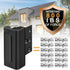 3" 800 lbs Home Security Door Lock Reinforcement - Child Proof High Security Door Locks with Stop Withstand for Inward