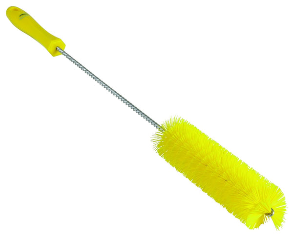 Vikan 53786 Tube Brush, 1.5", PP/PBT, Yellow
