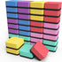 MaxGear Dry Erase Erasers, 36 Pack Magnetic Whiteboard Dry Erasers, Classroom, Office, Home, 6 Color Set