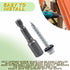 Metal Roofing Screws #10 x 1-1/2 inch Galvanized Hex Head, 260-PCS Self Tapping Screws with Test Hex Socket