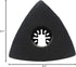 XXGO 3 Pcs 3-1/8 Inch 80mm Triangular Hook & Loop Oscillating Multi Tool Sanding Pads No. XG5508