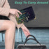Rnivvi Budget Binder with Floral Zipper Envelopes, A6 Cash Envelopes for Budgeting, PU Leather Money Organizer for Women
