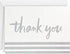 Hallmark Pack of Thank You Cards, Silver Foil (20 Thank You Notes