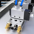 TAILONZ PNEUMATIC 100M 3-Position Manifold 4V110-06 with 1/8 Inch Solenoid Valve Base and Accessories