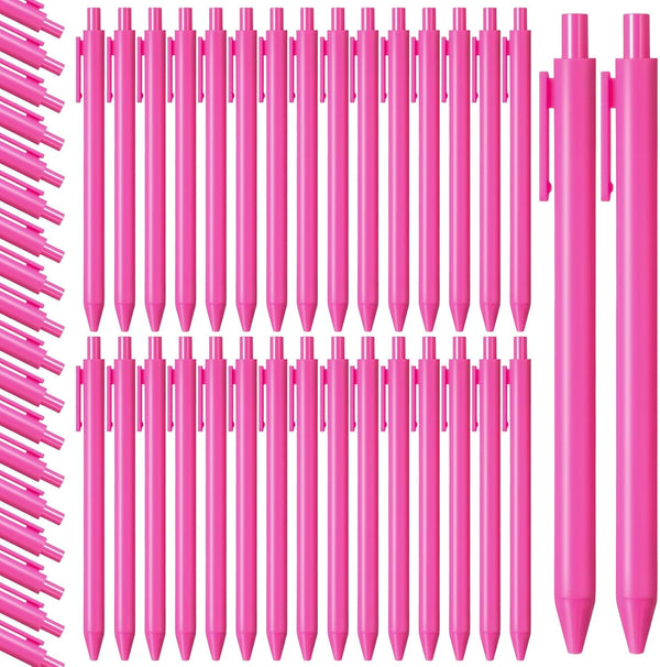 Fulmoon 50 Pcs Ballpoint Pens Bulk, Comfortable Writing, Medium Point 1.0 mm for Teacher Student Supplies