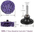 21 Pcs 2" Quick Change Easy Strip Discs - Paint Stripping Wheel for Drill, Die Grinder Attachments