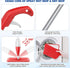 3 Commercial Spray Mops for Floor Cleaning: EXEGO Wet Mop with Washable Microfiber Pads for Swiffer Powermop - Floor