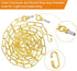 10 65 lbs PATIKIL Feet Lighting Chain for Hanging Lamp, Chandelier Chain Light Fixture Chain Load Capacity for Pendant