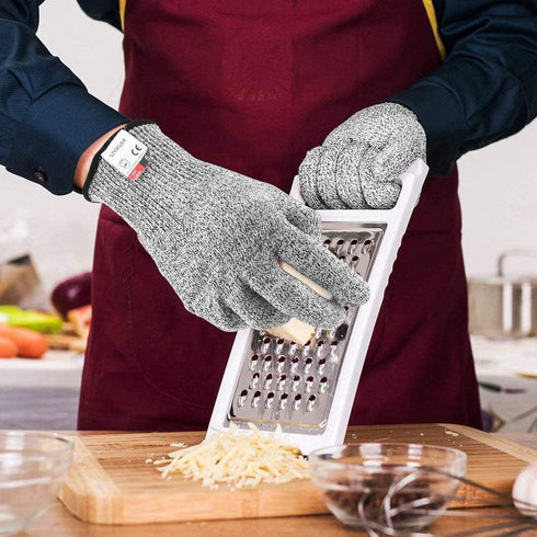 Cut Resistant Gloves Food Grade Level 5 Kitchen Hand Protection (Small Palm Diameter 2.80-3.35inch)